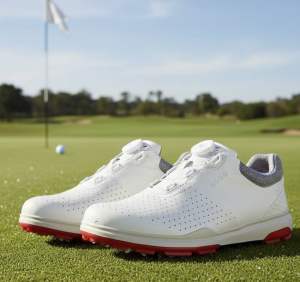 Giầy Golf Nam Nữ Ecco Golf BIOM HYBRID khóa Boa tiện lợi êm chân chống thấm nước chống trượt.