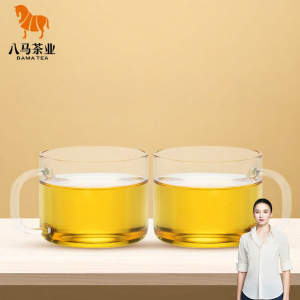 BAMA TEA | Transparent Glass Cups For Office Home Use