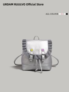 URCDN RDALVO | Cartoon Bear Dots Mini Backpack for Women College Commute