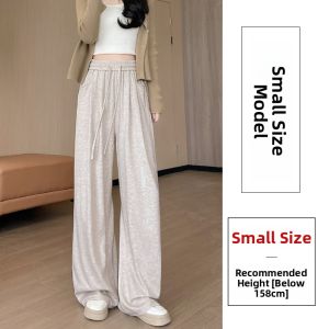 MiiOW | High Waist Wide Leg Pants Womens Summer Outdoor Wear Long Loose Straight Floor-Length Trousers Casual Comfortable MiiOW
