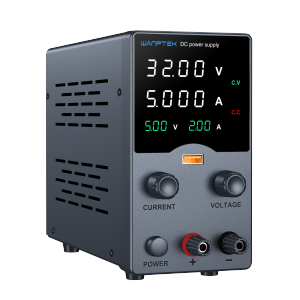 Wanptek Laboratory Power Supply 30V 10A แหล่งจ่ายไฟ DC แบบปรับได้จอแสดงผล LED 4 หลักสําหรับเสิร์ฟอุปกรณ์อิเล็กทรอนิกส์