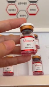 Combo 10 lọ Tế Bào Gốc Đỏ  PUDERMA BIO-S Đỏ tiệt trùng 100%: Dùng dưỡng tiêm trong liệu trình căng bóng da dưỡng phục hồi tái tại da sau liệu trình meso lazer vi kim giúp tái tạo phục hồi trẻ hoá da phục hồi da nhiễm corti