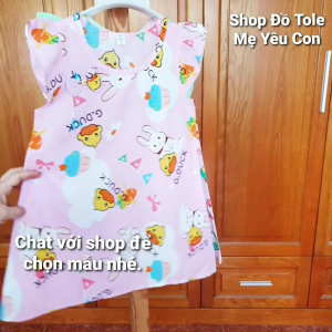 Váy đầm nhiều size (9-40kg) Tole/lanh 2 da loại 1. Chát shop gởi thêm mẫu cho Mom lựa nha.