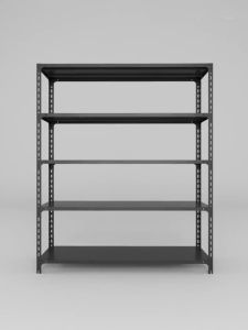 ALL METAL SHELF 4/5-Tier Multipurpose Shelving Unit Book Storage Shelf Display Shelf Household Shelf Warehouse Storage Laminated Plate Thickened Angle Steel Warehouse Shelf