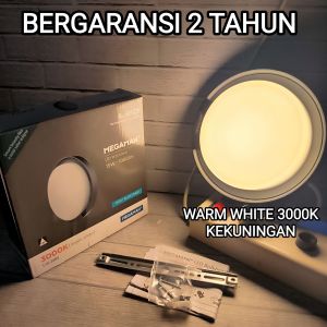 MEGAMAN LAMPU LED WALL LAMP 15W 15 WATT MODEL BULAT WARM WHITE 3000K CAHAYA KEKUNINGAN BERGARANSI 2 TAHUN BULKHEAD ZDL1110-Y 15W