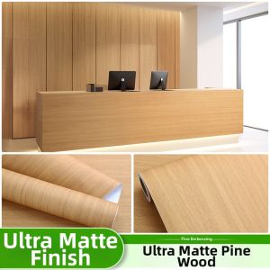 XIANXIANWUFANG | Thick Self-Adhesive Wood Pattern Wallpaper