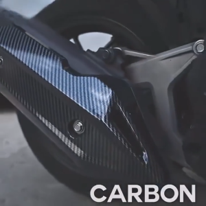 HONDA CLICK V3 CLICK V2 GAME CHANGER MUFFLER COVER FOR HONDA CLICK MOTORCYCLE