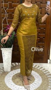 Setelan Songket Viral dengan Model Terbaru