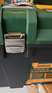 JADEVER กล่องเครื่องมือพลาสติก 24นิ้ว วัสดุ PP แข็งแรงทนทาน ตัวล็อกเหล็ก/พลาสติก รุ่น JDTB1324 /JDTB3324