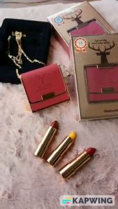 LAIKOU Chain Bag Lipstick 3 Loaded With Mirror Velvet Moisturizing Lipstick