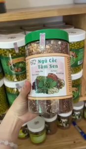 Trà Ngũ Cốc Tâm Sen Mát Gan Giải Nhiệt Hộp 500gr
