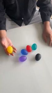 Decompression Circular Grip Ball - Stress Relief and Strength Trainer for Finger and Hand Therapy