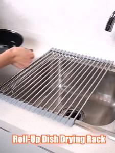 Giá Để Đồ Đa Năng Bằng Thép Không Gỉ Cho Bồn Rửa Chén Giá Để Bát Đĩa Rèm Chắn Giá Để Đồ Tái Sử Dụng Cho Người Lớn (nam/nữ)