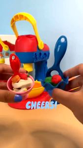 Mainan Fun Doh Cake Factory: Malam Lilin & Playdough Dough Anak