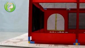 [FREESHIP] Nhà bóng cho bé Quây bóng lều chơi bóng cho bé khung inox hình vuông (tặng kèm 20 bóng)