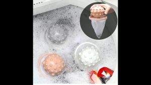 Reusable Hair Lint Catcher Removal Net Bag Washing Machine Float Filter Collector Washing Protector Cleaning Laundry Ball