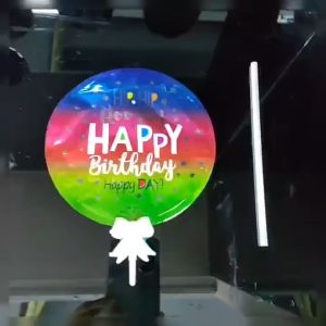 UMI 1pcs 5 inch Press Auto Self Inflate Balloon Emoji I Love You Heart Shape Happy Birthday Belon Kembang Sendiri 自爆气球