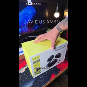 AVIDUS XM40 40W Portable Karaoke Bluetooth Speaker With Wireless Mic 5000mAh IPX7 Waterproof RGB Light for Family Party Outdoor Camping