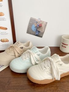 Womens Thick Bottom Skate Shoes Chic Student Sports Sneakers Cross Buckle School Style Ultra-Fine Fiber Upgraded Rubber Soles