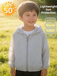 JIFANPAUL | Sun Protection UV UPF50+ Summer Kids Jacket