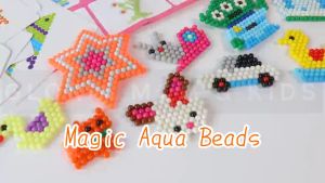 2400 Pcs 24 Colors DIY Water Magic Sticky B eads with Accessories Set Kids Children Early Learning Toys Puzzles