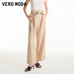 Vero Moda | Womens Casual Trousers Summer New Style Mid Waist Wide Leg