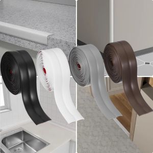 1pc 4cmx2m Peel and Stick Wall Trim Molding Flexible Corner Trim Moulding Inside & Outside Wall Corner Protector for Wall