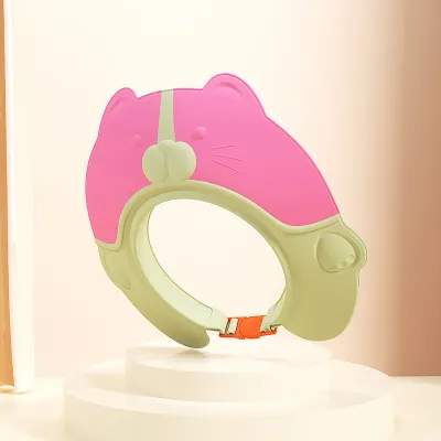 Baby Bath Hat Water-Proof Ear Protection Hair Washing Cap