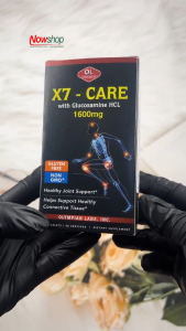 X7-Care Olympian Labs USA - Tăng Tiết Dịch Hỗ Trợ Giảm Đau Mỏi Khô Khớp Thoái Hóa Khớp - Bổ Sung Collagen Type II (Hộp 60 Viên)