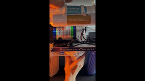 เครื่องกรองน้ำ RO 5 ขั้นตอน อุปกรณ์ครบ พร้อมติดตั้ง มีแท้งเก็บน้ำ