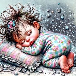 Acrylic Paint By Numbers Baby Portrait Painting By Numbers on Canvas Coloring By Number for Adults Paint Digital Art