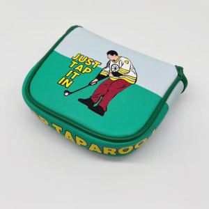 Happy Gilmore Design Mallet Head Cover Premium Golf Club Protector Putter Headcover for Odyssey Essential Golf Accessories