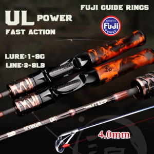 ใหม่ | เบ็ดตกปลา | คันเบ็ดสปินนิ่ง | วงแหวนฟูจิ | วงแหวนปลายด้านบน4.0มม. | พลัง UL/การกระทำที่รวดเร็ว | ล่อ: 1-9กรัม/บรรทัด: 2-8LBS | ความยาว: 1.68M/1.8M/1.98M |