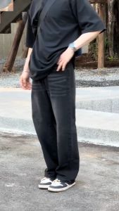 CELANA JEANS BAGGY PRIA GOMBRONG LOOSE FIT SKENA KOREAN STYLE SIZE 28-33