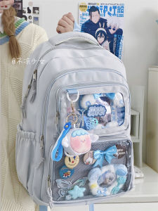 Túi Đeo Vai Nữ Dung Tích Lớn Phong Cách Nhật Bản Túi Đựng Đồ Cho Hội Chợ Hoạt Hình Túi Đựng Đồ Có Khóa Kéo Túi Đựng Đồ Có Đệm Lưng