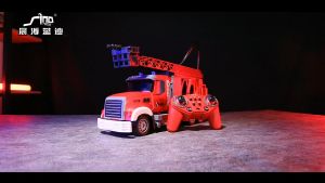 Xe cứu hoả điều khiển từ xa phun nước có còi âm thanh sống động (đồ chơi cao cấp cho bé)