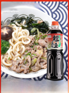 Laurus Nobilis Skipjack Tuna Kombu Sauce 1kg Concentrated Seafood Seasoning Sauce for Cooking Sake Hot Pot Flavor Enhancer