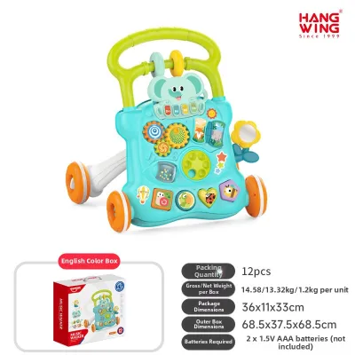 Multifunctional Musical Baby Walker