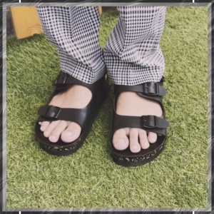 Inovable Sandal Casual Pria Wanita | Ringan Nyaman & Anti Slip - Zerrome Full Black