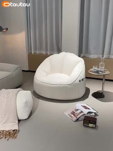 OTAUTAU Bean Bag Pouf Cover Without Filler Outdoor Waterproof Beanbag Chair Puff Ottoman Salon Garden Beach Sofa Bed Sac SF116