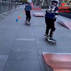 Skateboard Anak Speeds Pennyboard Mainan Anak Roda PVC Papan Skate Fullset Freestyle 028-2406 24in