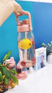 【1PC】Cille 1.5L/2L Large Capacity Leakproof Tritan BPA-Free Plastic Water Bottle 大容量Tritan水壶 Tritan Air Botol