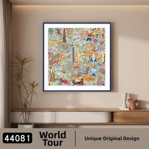YASISHA | Dopamine Soft Decor Abstract Art Blue Painting