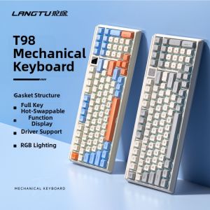 Langtu | Wireless Bluetooth 3-Mode Hot-Swappable Custom Mechanical Keyboard