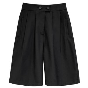 High Waist Suit Shorts Womens Clothing DIY Paper Pattern Sewing Drafting Sample Home Fabric Accessories by Miao Chuang Design