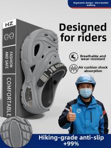 TAIZINA | Anti-Slip Thick Sole Toe-Protective Driver Slippers