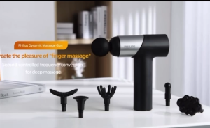 Philips Mini Compact Portable Sport Massage Gun For Muscle Percussion Deep Tissues Muscle Massager PPM3203G