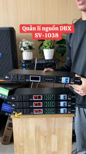 Bộ Quản Lý Nguồn DBX 1038 Plus Automat Tự Ngắt Chống Chập Chống Sốc Điện Bảo Vệ Dàn Âm Thanh.