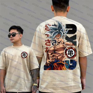 Goku Dragon Balls Anime Tees Men/Women Oversized Casual Cotton Tshirt Summer Sport Breathable Harajuku Bandai Cosplay Tshirt