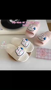 Dép Đi Trong Nhà Nữ Quai ngang Êm Chân Chống Trượt DL340 - iDép HCM